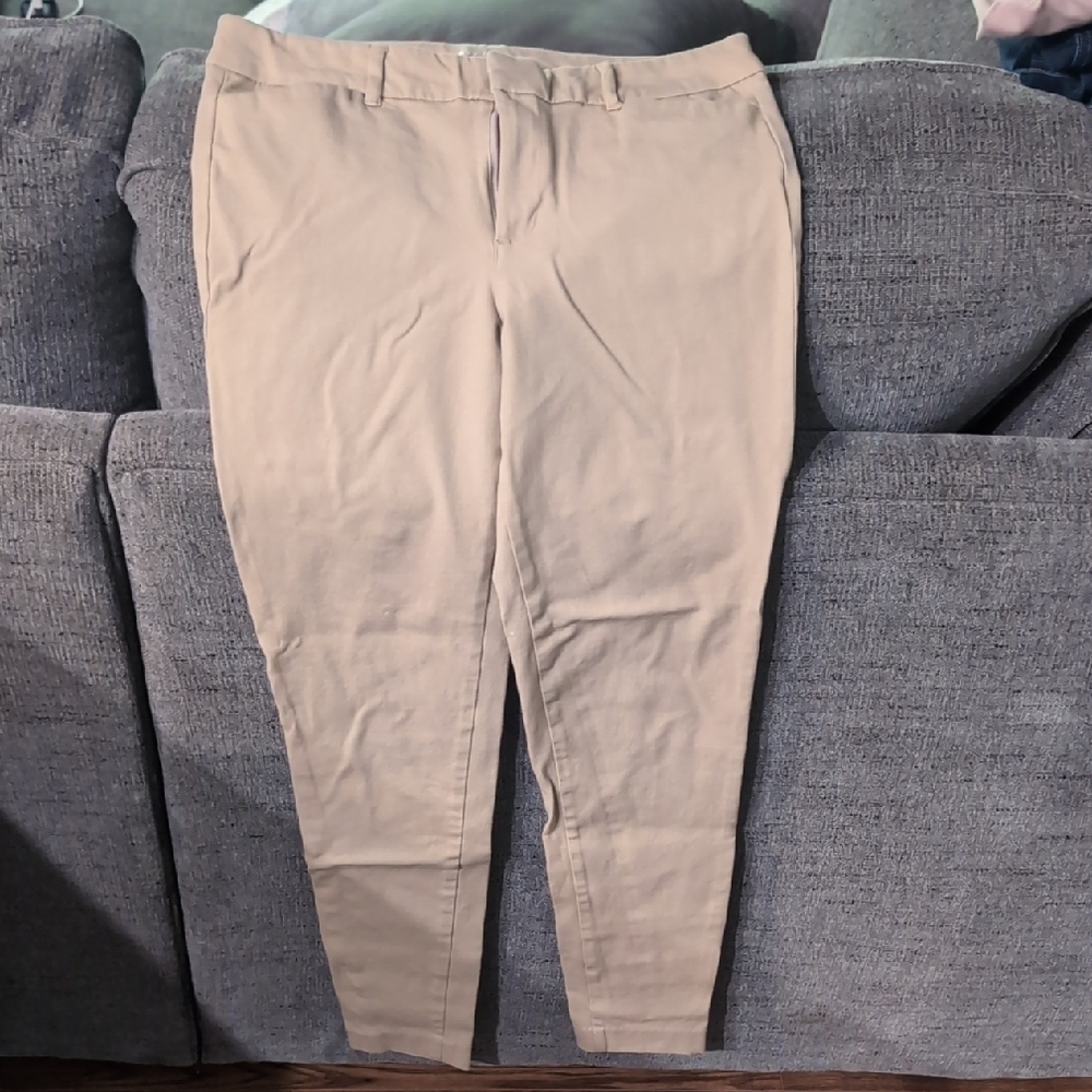 Old Navy Pixie Mid Rise Pants 8 Tall/Long